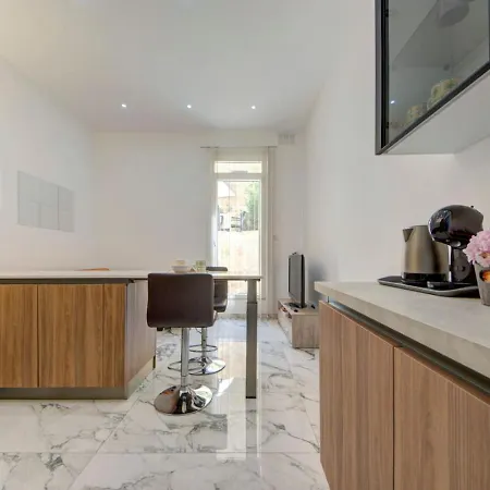 아파트 Casa Elena - Garden & Office - 1 Min To Sea *